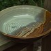 Serving Platter Pasta Salad Bowl Funky Swirl Rusty Moss