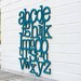 Alphabet on the Wall (ABC, ABCs)