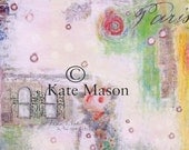 Painted Collage PRINT Blossom