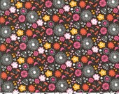Madrona Road---Sweet Field in Brown---1 yard--Violet Craft for Michael Miller Fabrics