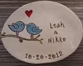 All we need is love - personalized dish - wedding - anniversary
