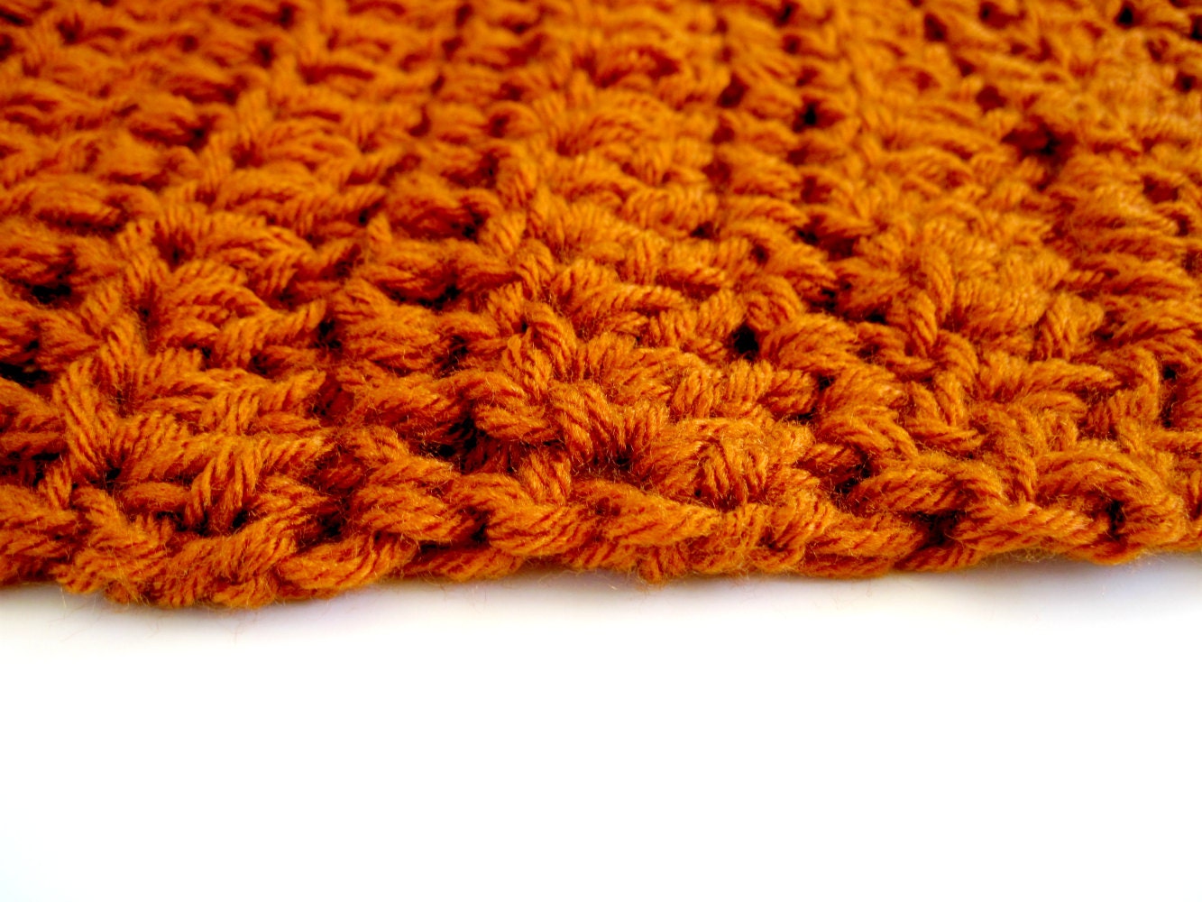 Baby Blanket Pumpkin Orange Rug photography prop, Spice Orange, Warm Colors, Fall Photos, Autumn, Newborn 20 x 20 inches