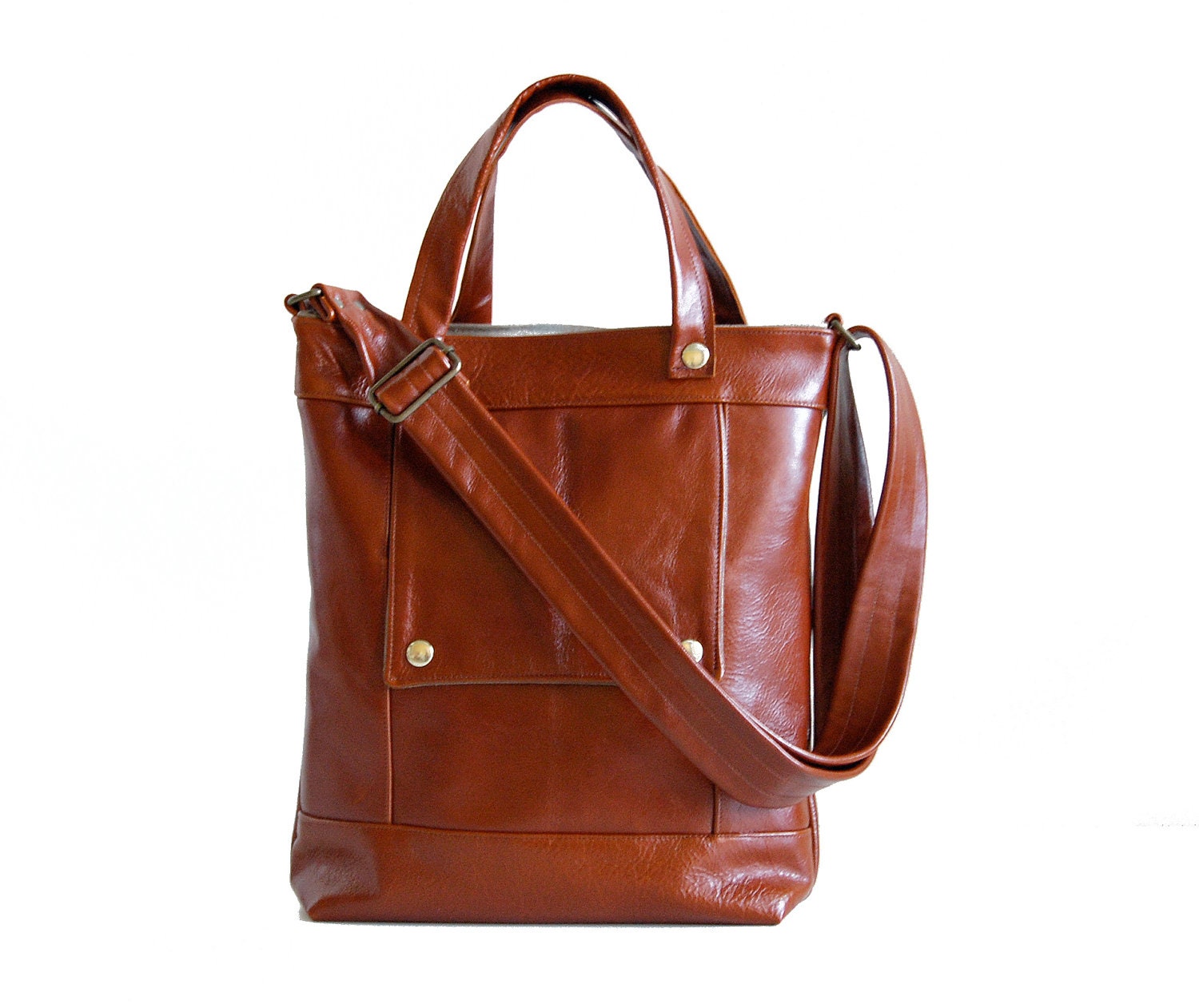Packet in Arabian Spice Leather - Ready to Ship