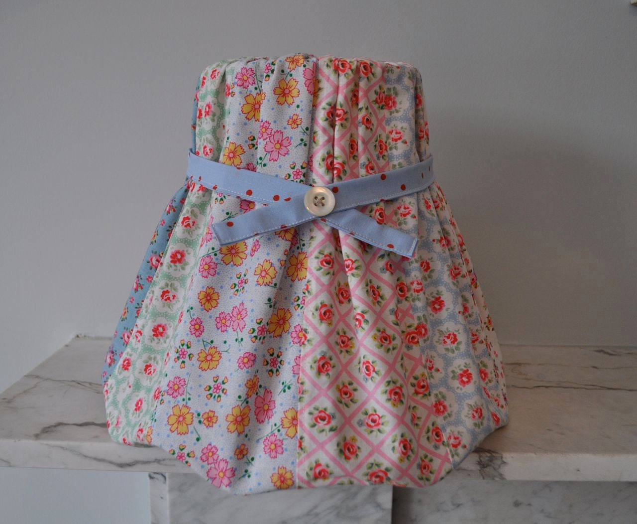 Pretty Patchwork Vintage Style Lampshade