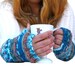Fingerless Gloves Knit Womens Sunrise