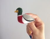 mallard duck brooch
