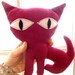 Kitty Colored Corduroy Fucshia