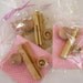 Three Unpainted Clothespin Doll Part Kits - 6 Pieces Each Set