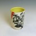 Chevrons and Dogwood tumbler