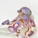 Octopus Sherlock Hand Blown Glass