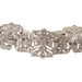 Art Deco Bracelet Trifari TKF Vintage Rhinestone Bracelet 1930s Wedding Jewelry