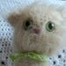 Crochet Amigurumi Cat - Beige Tabby Cat