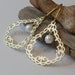 Gold Pearl Dangle Earrings
