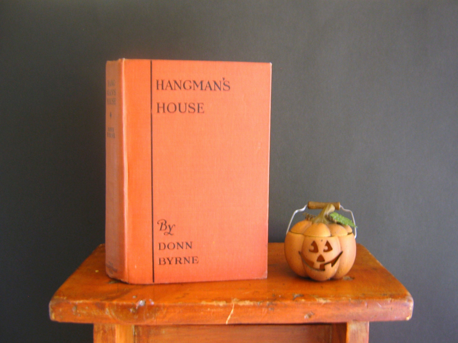 Antique Book - Hangman's House - Halloween - Fiction - Party Decor