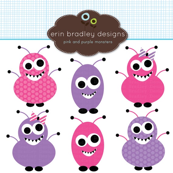 monster clipart etsy - photo #31