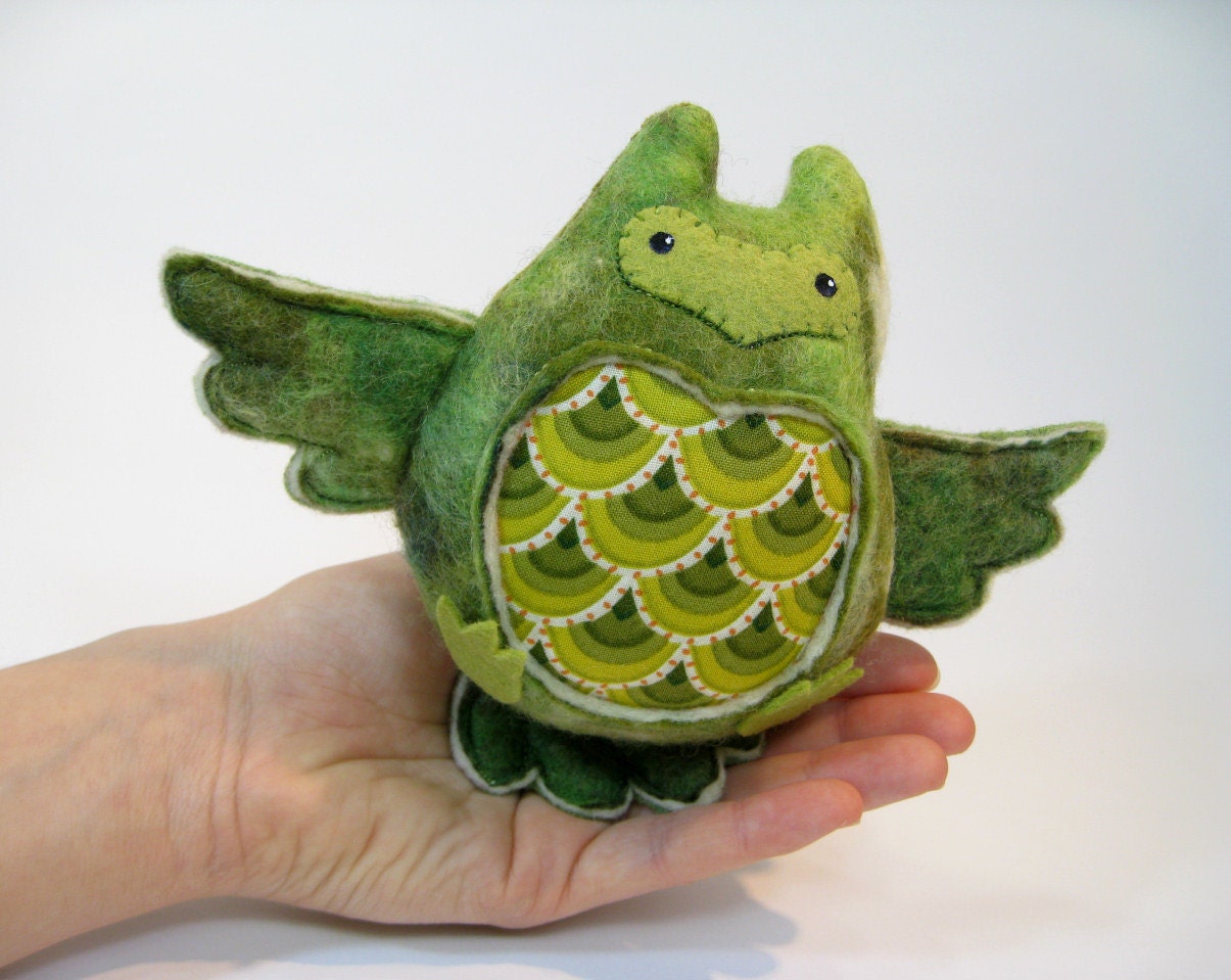 Plump Owl Plush - (no. 4)