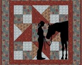 Best Friends Cowgirl Wallhanging PDF Pattern