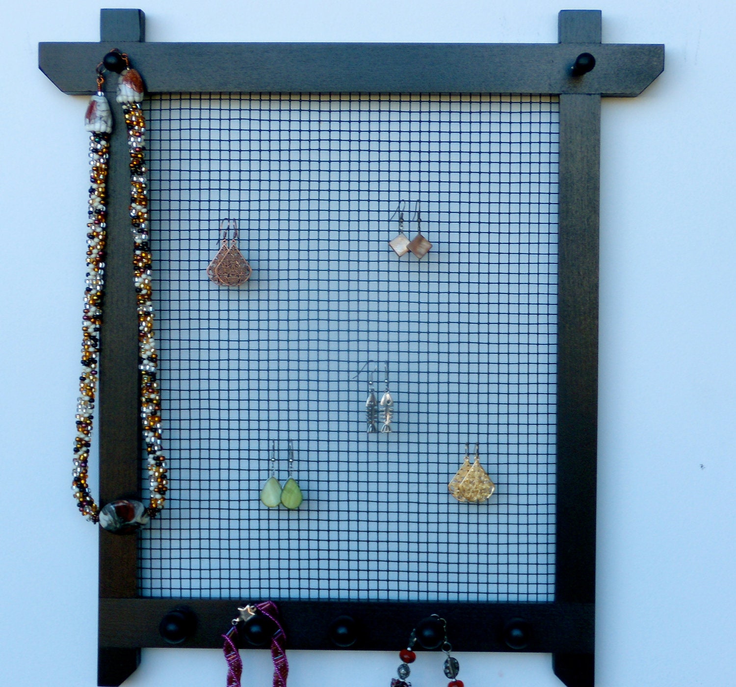 Japanese Style Jewelry Holder Earring Holder Necklace Holder