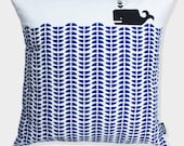 Whale pillow