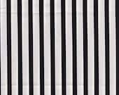 1 Yard Metro Pimatex Basic : BLACK and WHITE Stripe Cotton Quilting Fabric  Robert Kaufman