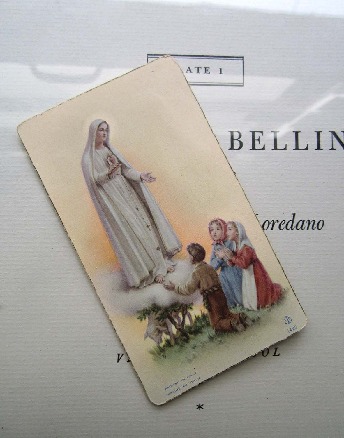 Virgin Mary with Children Card