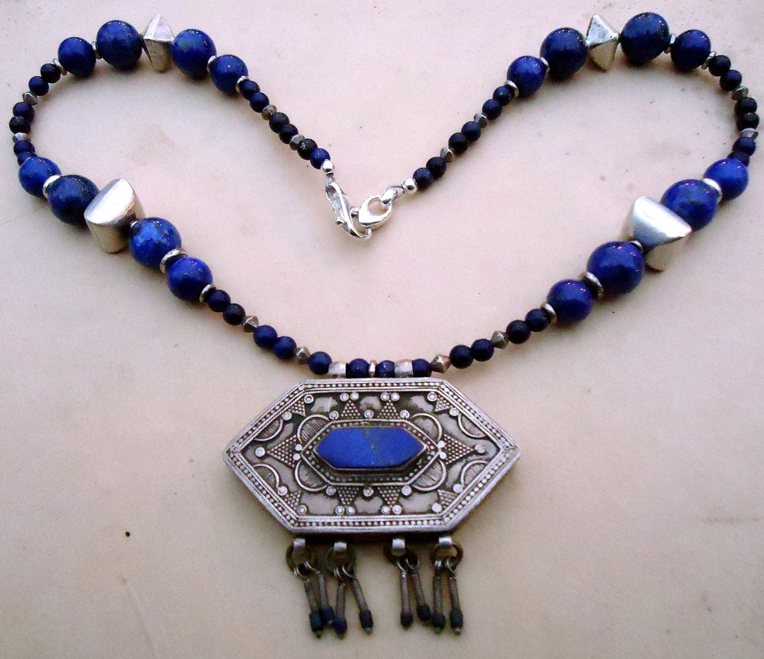 Lapis Lady necklace