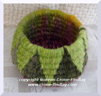 PDF Pattern for all kinds of Baskets woven with all 6 sticks of the stick weaving loom