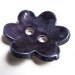 4 Button Flowers in Blue - Gres Buttons