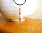 Japanese Typewriter Key Jewelry  Vintage Kanji Necklace Pregnant Pregnancy