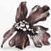 Copper & Sterling silver Hibiscus Flower bracelet