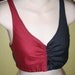 Harley quinn inspired crop tank top