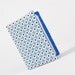 Card holder - Little daisies on blue