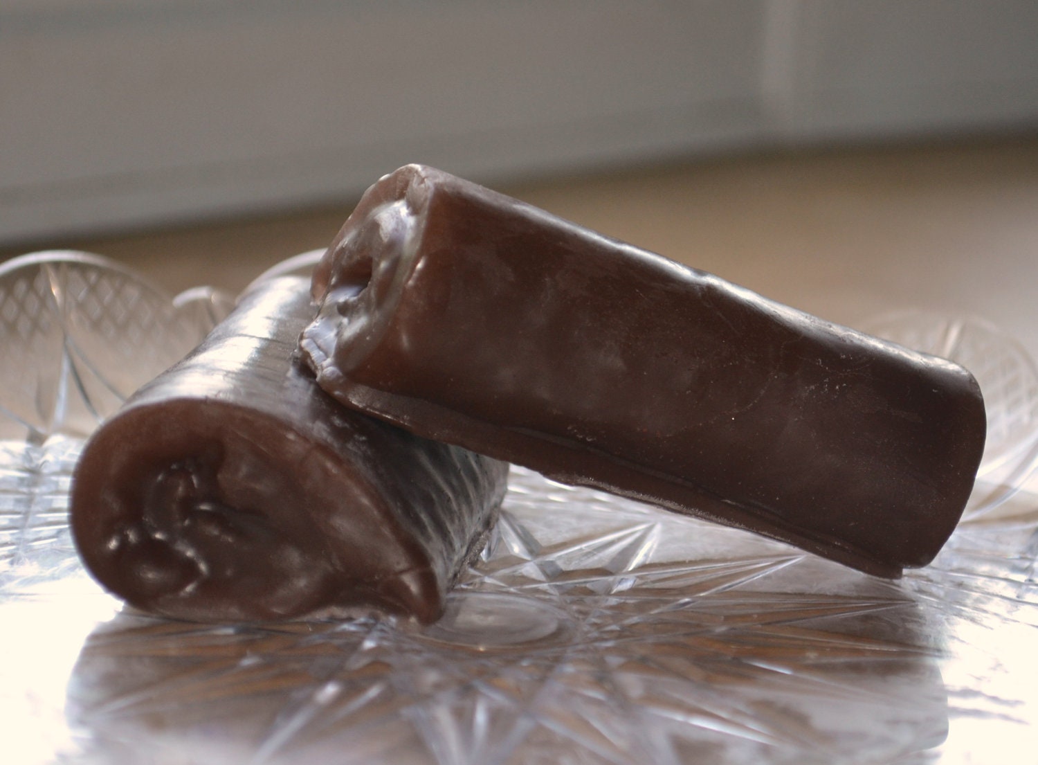 Chocolate Swiss Roll Cake Soap
