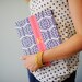 Monogrammed iPad Case - Personalized iPad - ORIENTAL Collection, choice of color