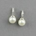 Pearl  Stud earrings. Bridal wedding pearls stud earrings, bridal party, bridesmaids gift, wedding jewelry, bridal jewelry - Style 486