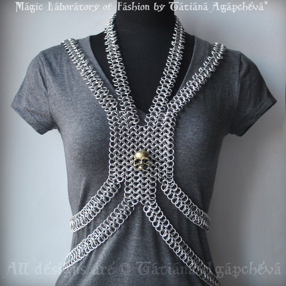 CHAINMAILLE Fashion Bib Harness Runway Collection 2012