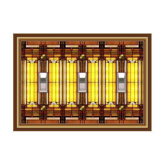 Mrs. Butler Modern Design Switchplate Triple  0429x-t3