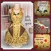 Retro Sweetheart Fruits and Veggies handmade Apron