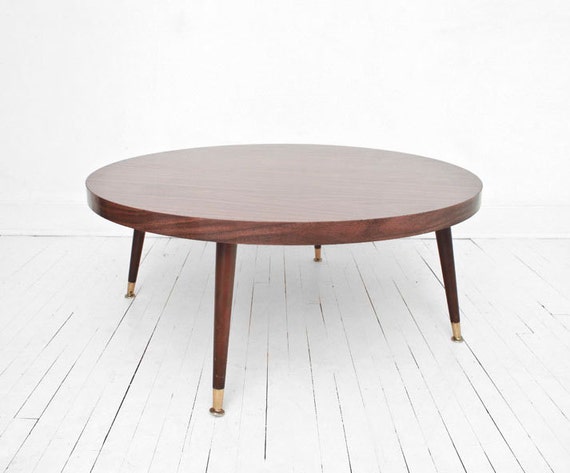 Items similar to Vintage Mid Century Coffee Table - Wood, Modern, Side