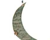 Big Crescent Moon Pendant