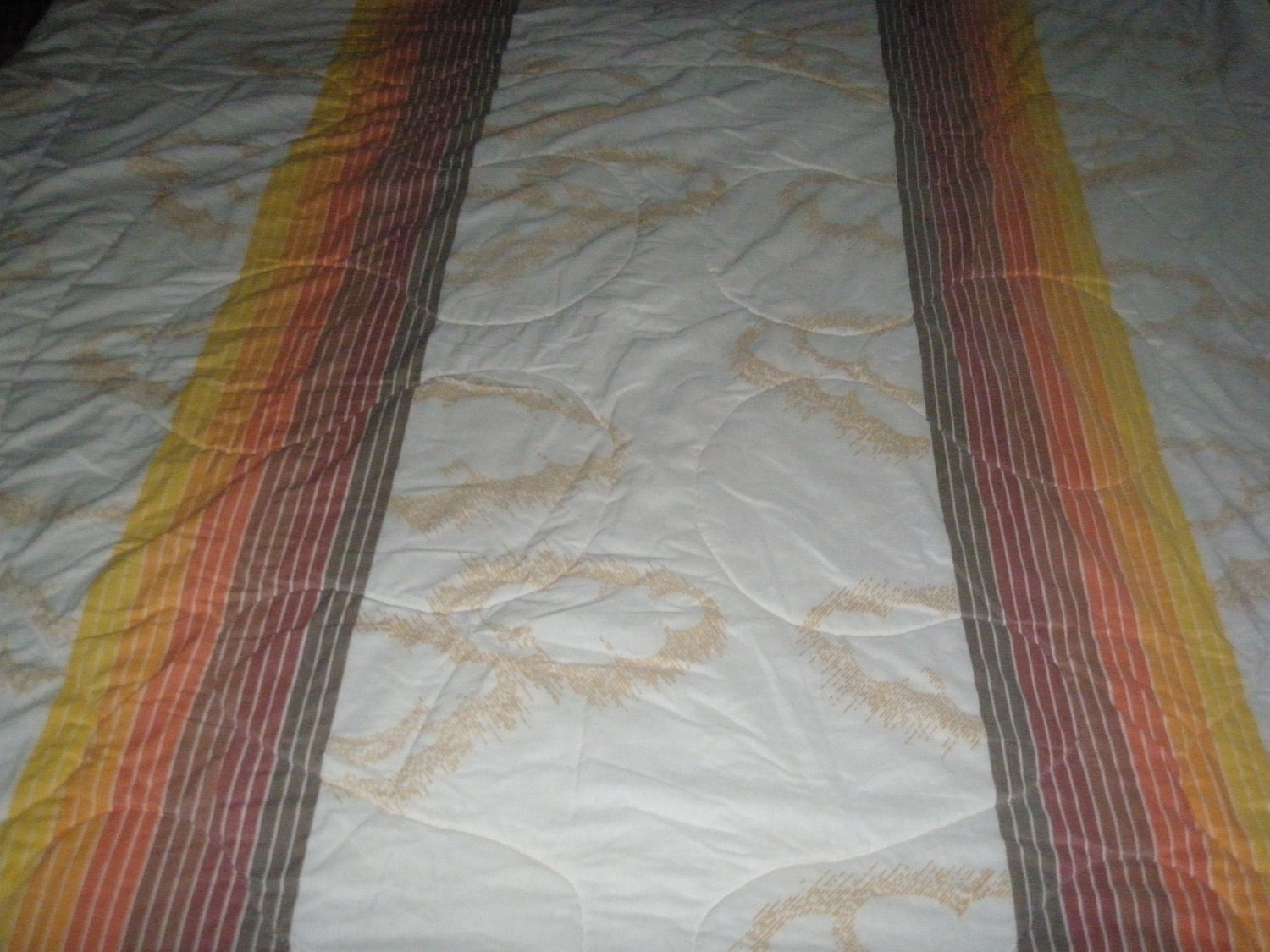 rainbow stripe bedding