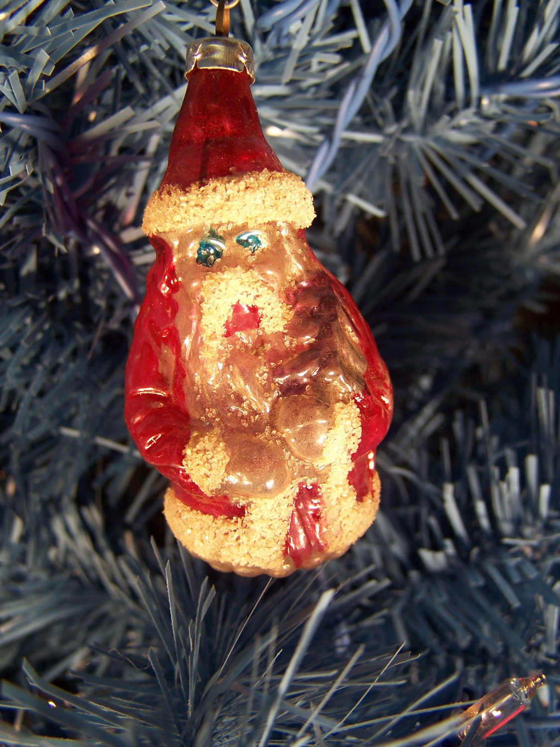 scary santa christmas ornament made in japan by margaretsplace scary santa christmas ornament made in japan by margaretsplace