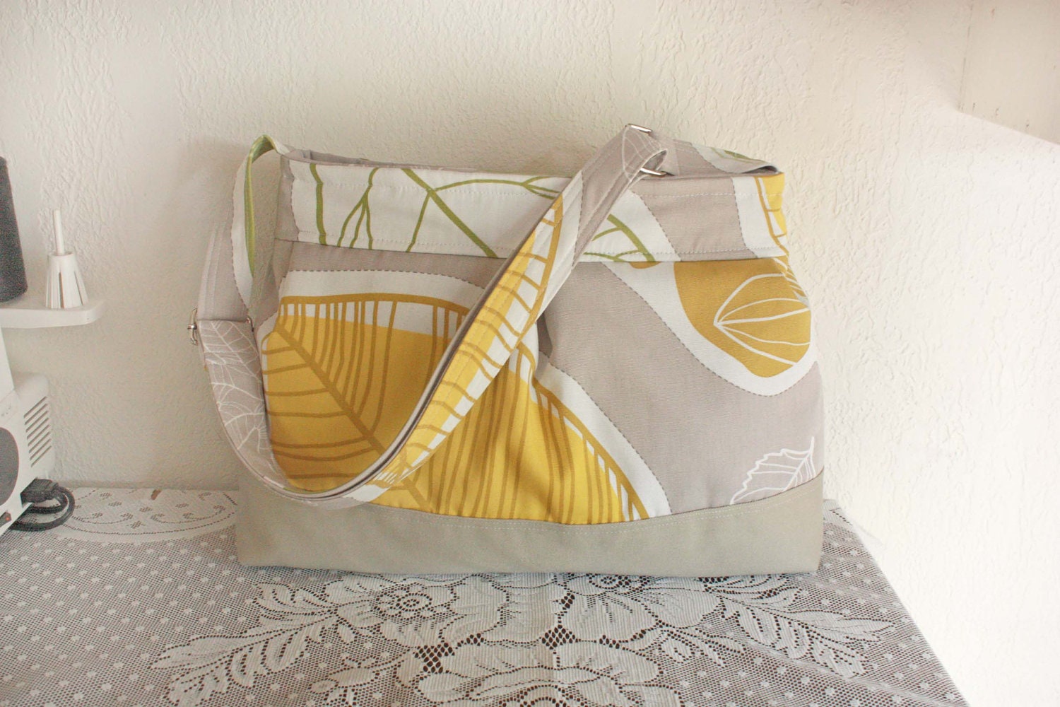 Lemon Drop Purse/ Tote-Ready to Ship--