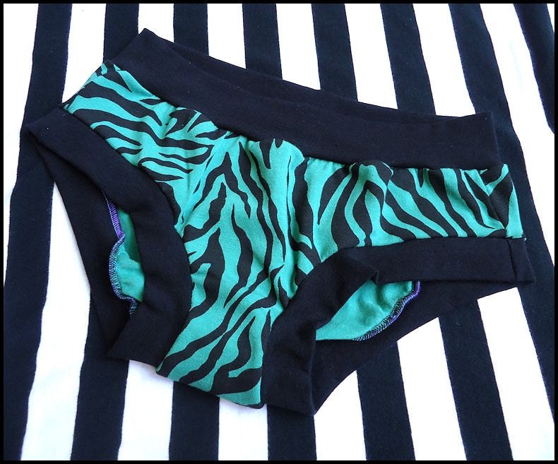Jane of the Jungle (Cotton Lycra Knit Panties) SMALL 5 / 6