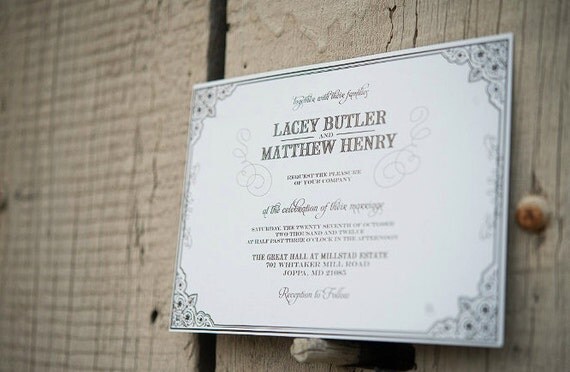 Halloween Weekend Wedding Invitation Suite Il_570xn