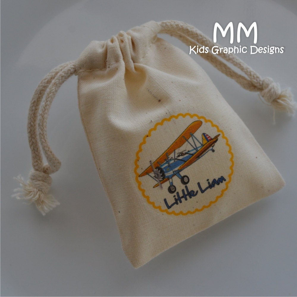 30 Muslin Favor Bags - 3x4inch - Birthday - Baby Shower - Thank You Il_170x135
