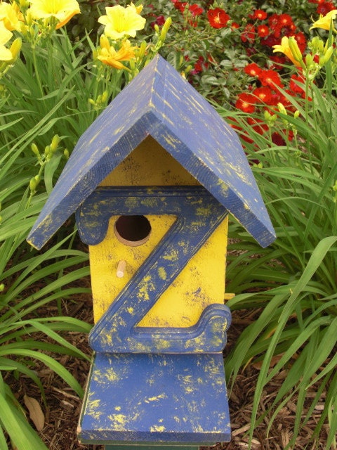 Birdhouse - Letter Z