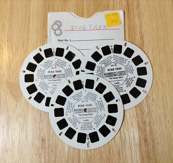 Star Trek Original TV Show View Master 3D Reels 3 Reel Set The Omega Glory 1968