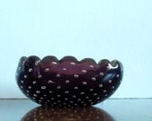 Controlled Bubble Bullicante Small Bowl Amethyst