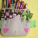 Sweet face zipper pouch